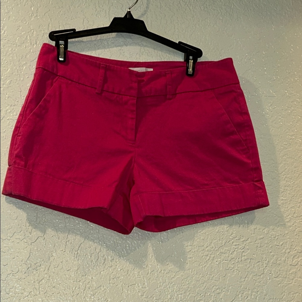 New York & Company Vibrant Red Women's Shorts